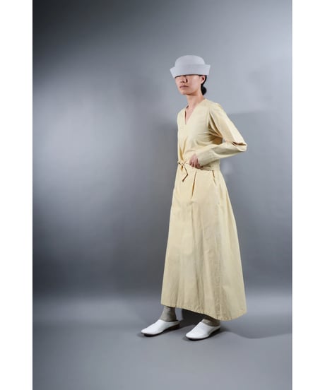 2.Pasan  / Coat dress / Organic cotton / size2 / Clove