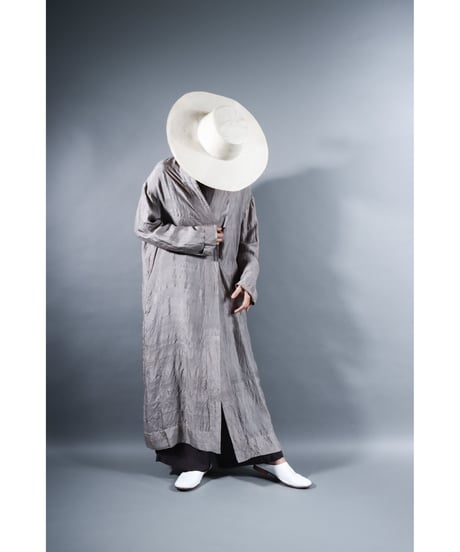 1.Silk robe / Silk khadi / Size 2 / Silver