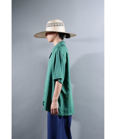 1.Kolumo / size1 / satin / Atoll green