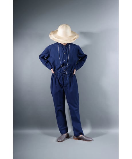4.Tutoj / Jumpsuits / sp / Size1 /  typewriter / Evening blue