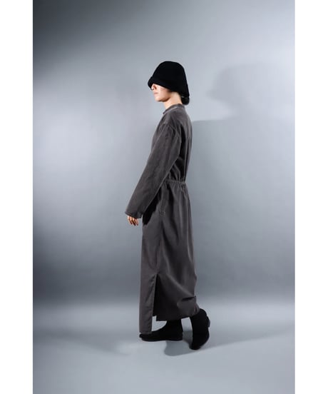 1.Kite / One piece / Organic cotton corduroy / Warm gray