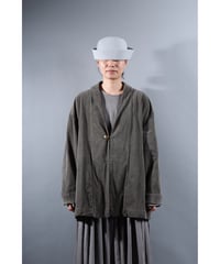 2.Loofah jacket / Organic cotton corduroy / size2 / Warm gray