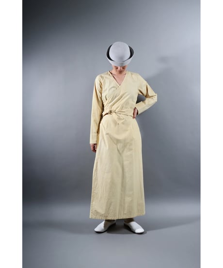 2.Pasan  / Coat dress / Organic cotton / size2 / Clove