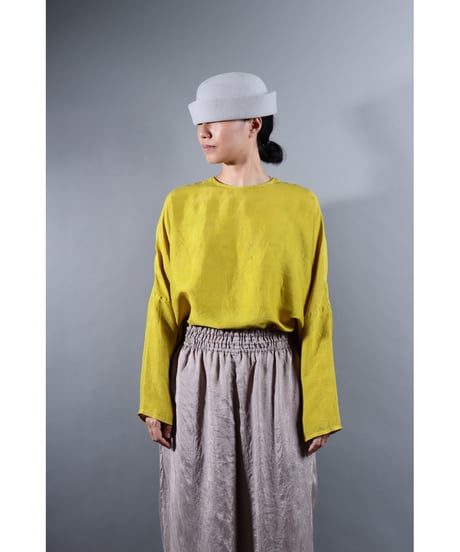 3.Fendo-Long sleeve tops/ Silk khadi / Full moon
