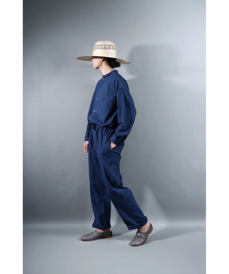 2.Tutoj Jumpsuits / sp / Size2 / typewriter / Evening blue