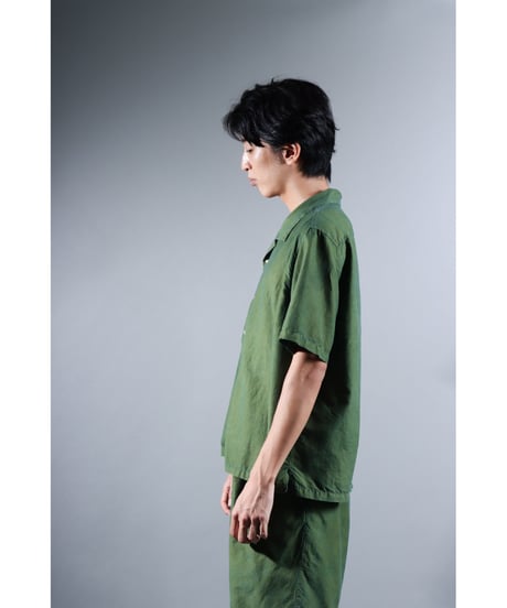 2.Kolumo / size1 / cotton silk / Green moss