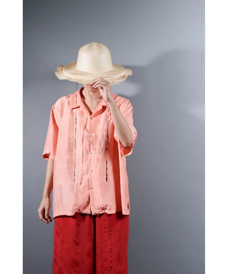 2.Kolumo / size1 / Silk khadi / Sunset pink