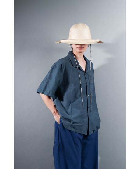 1.Kolumo / size1 / cotton silk / Silver blue