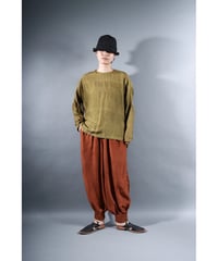 3.Lumo balono / pants / Silk khadi / Persimon brown