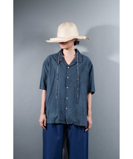 1.Kolumo / size1 / cotton silk / Silver blue
