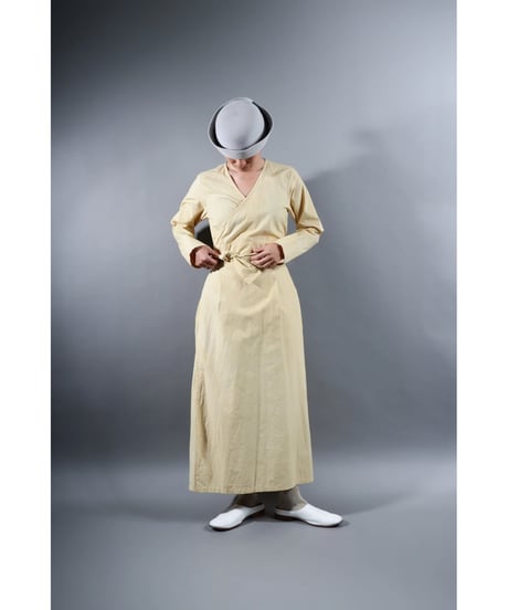 2.Pasan  / Coat dress / Organic cotton / size2 / Clove