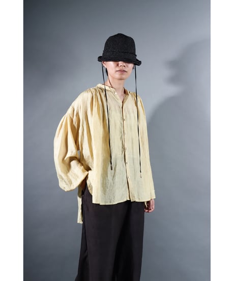 1.Stella blouse / Silk khadi / Clove