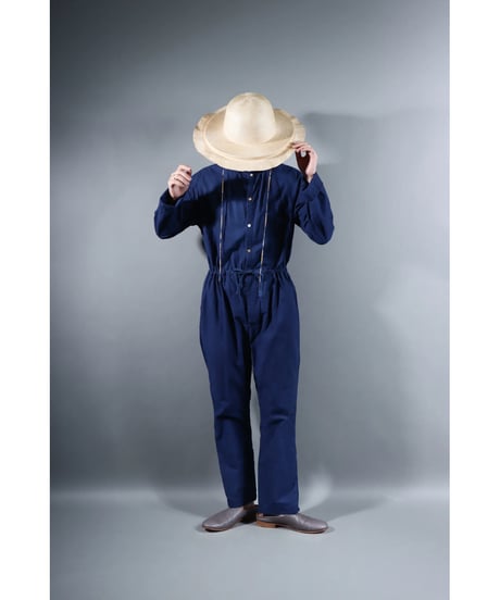4.Tutoj / Jumpsuits / sp / Size1 /  typewriter / Evening blue
