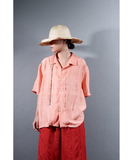 2.Kolumo / size1 / Silk khadi / Sunset pink