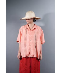 2.Kolumo / size1 / Silk khadi / Sunset pink