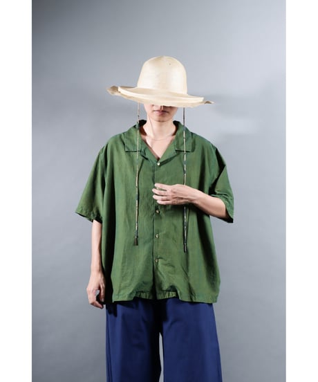 2.Kolumo / size1 / cotton silk / Green moss
