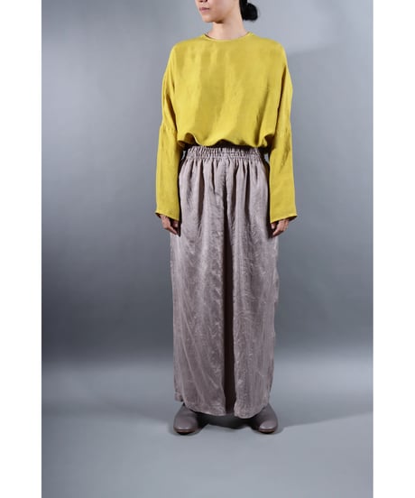 5.Lumo pants / Silk khadi / Silver gray
