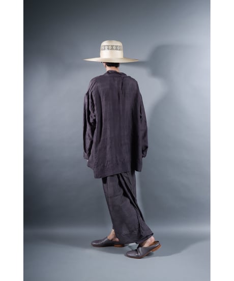 1.Haori / Silk khadi / size 2 / Reddish gray