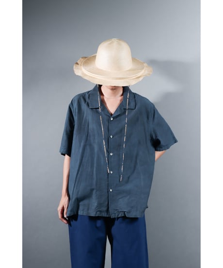 1.Kolumo / size1 / cotton silk / Silver blue