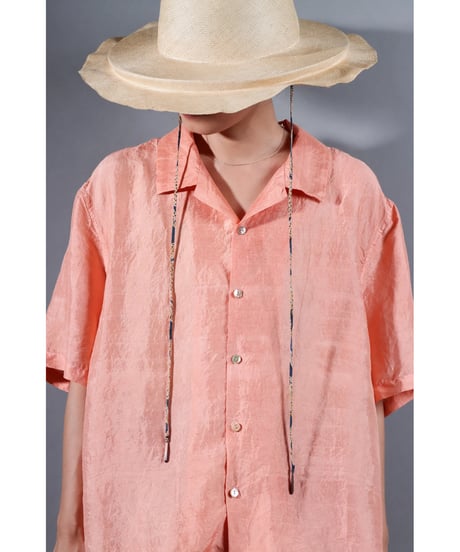 2.Kolumo / size1 / Silk khadi / Sunset pink