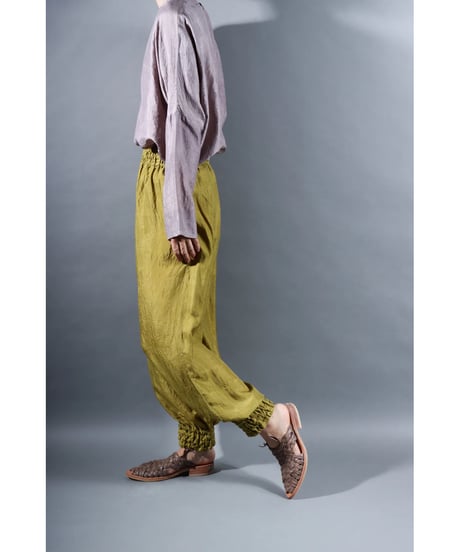 1.Lumo balono / pants /Silk khadi / Gold