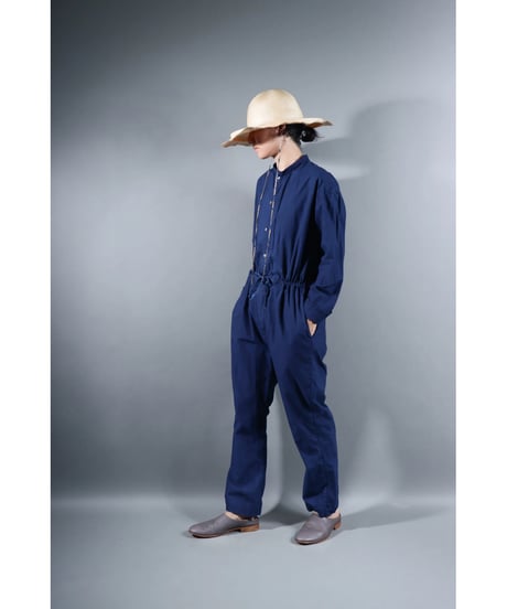 4.Tutoj / Jumpsuits / sp / Size1 /  typewriter / Evening blue