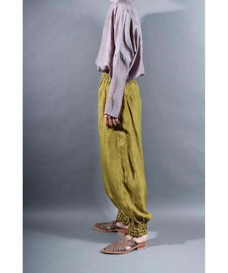 1.Lumo balono / pants /Silk khadi / Gold