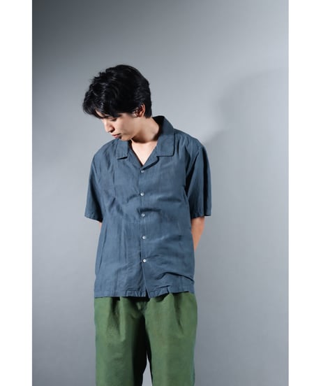 1.Kolumo / size1 / cotton silk / Silver blue