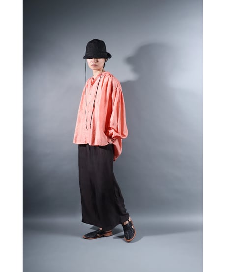 2.Stella blouse / Silk khadi / Sunset pink