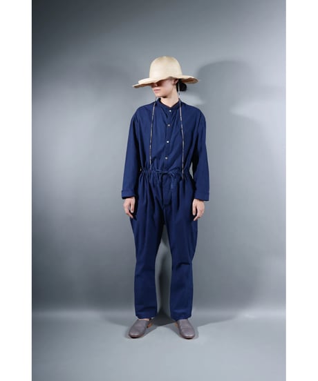 4.Tutoj / Jumpsuits / sp / Size1 /  typewriter / Evening blue