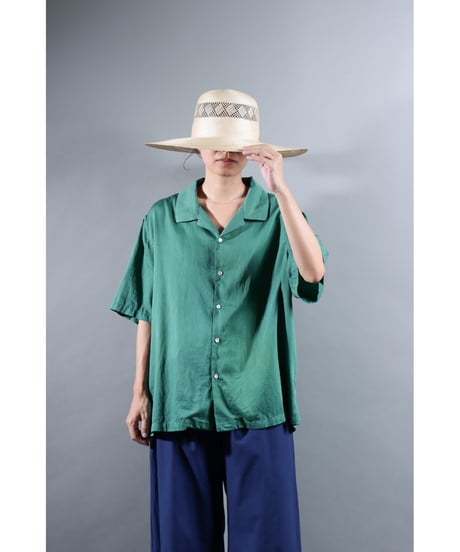 1.Kolumo / size1 / satin / Atoll green