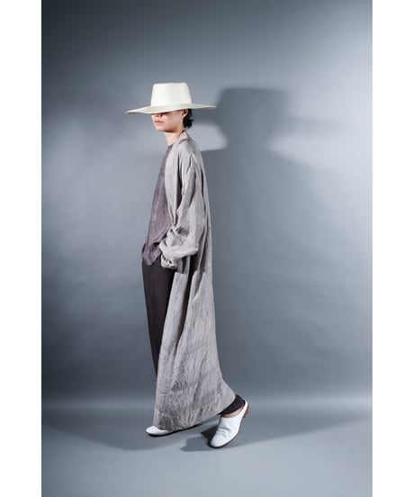 1.Silk robe / Silk khadi / Size 2 / Silver