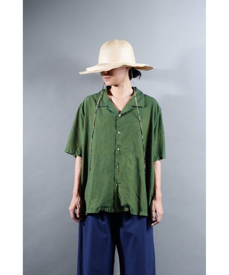 2.Kolumo / size1 / cotton silk / Green moss