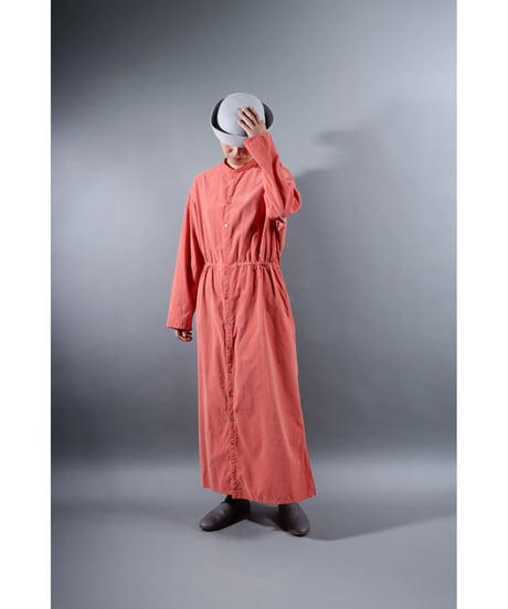 2.Kite / One piece / Organic cotton corduroy / Sunset pink