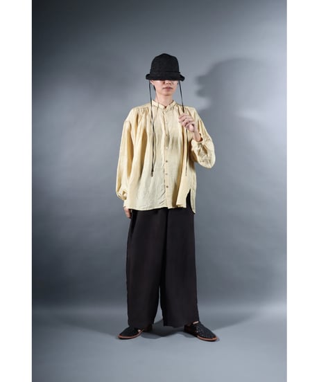 1.Stella blouse / Silk khadi / Clove