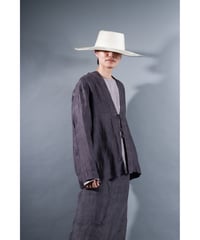 2.Haori / Silk khadi / size1 / Reddish gray