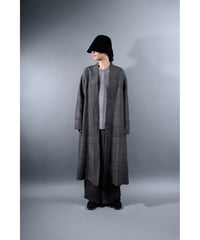 1.Robe tussar / Silk khadi / Size 1 / Charcoal gray