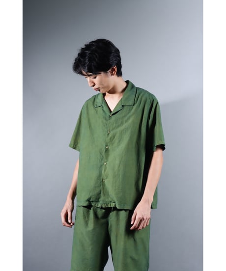 2.Kolumo / size1 / cotton silk / Green moss