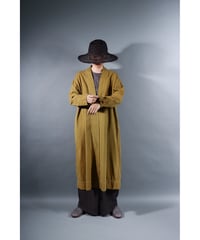 1.Summer robe / Organic cotton twill / size1 / Ochre