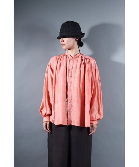 2.Stella blouse / Silk khadi / Sunset pink