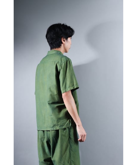 2.Kolumo / size1 / cotton silk / Green moss
