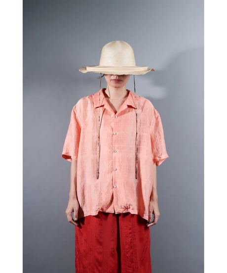 2.Kolumo / size1 / Silk khadi / Sunset pink
