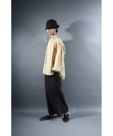 1.Stella blouse / Silk khadi / Clove