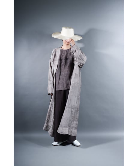 1.Silk robe / Silk khadi / Size 2 / Silver