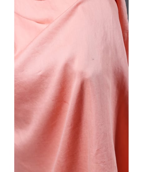 3.Kurteno-dress / Half sleeve / b(with stain) / Organic cotton satin / Petal pink