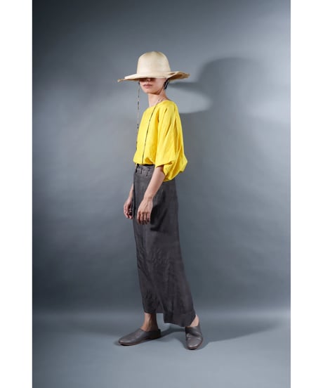 2.Tibetan skirt / Silk khadhi / Iron gray