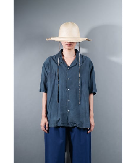 1.Kolumo / size1 / cotton silk / Silver blue