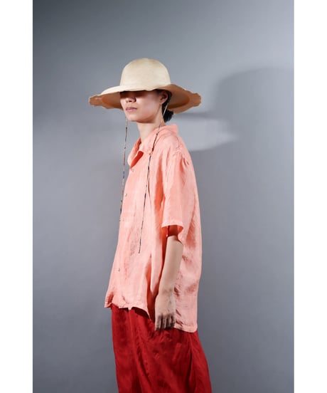 2.Kolumo / size1 / Silk khadi / Sunset pink