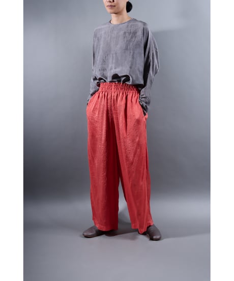 2.Lumo pants / Silk khadi / Sunset pink