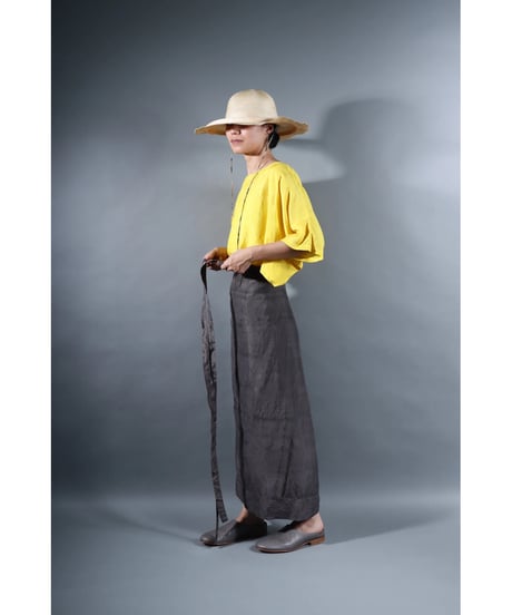 2.Tibetan skirt / Silk khadhi / Iron gray